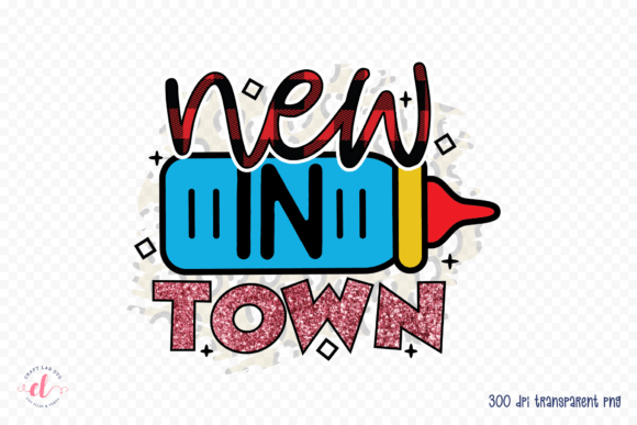 New in Town Baby Sublimation Design Review