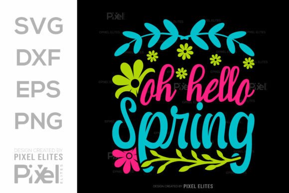 Oh Hello Spring SVG Cut File Review