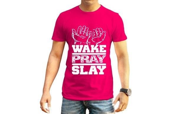 Review: Mom Quote SVG Design, Wake, Pray, Slay