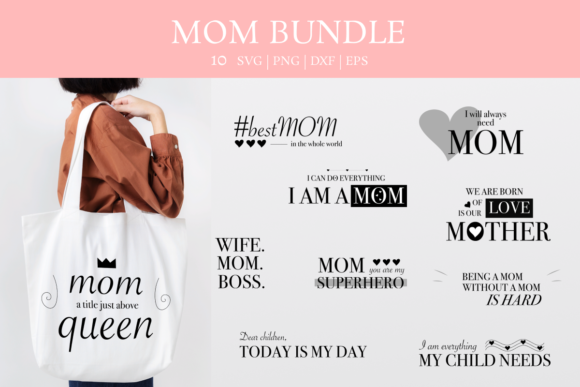 Review: Mother s Day SVG Bundle Mom SVG Bundle