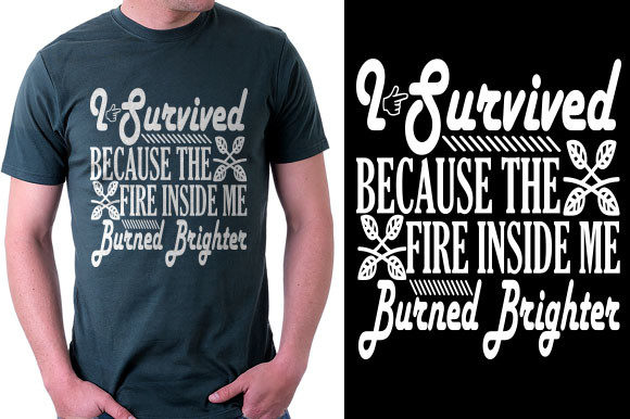 Review: Strong Woman Quote SVG Design, I Survive