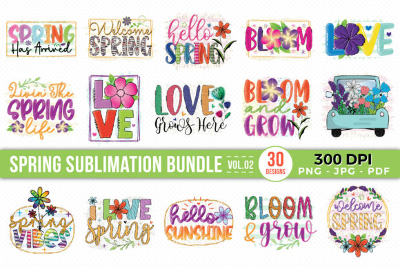 Reviewing Spring Sublimation Bundle Vol.2 for Embroidery
