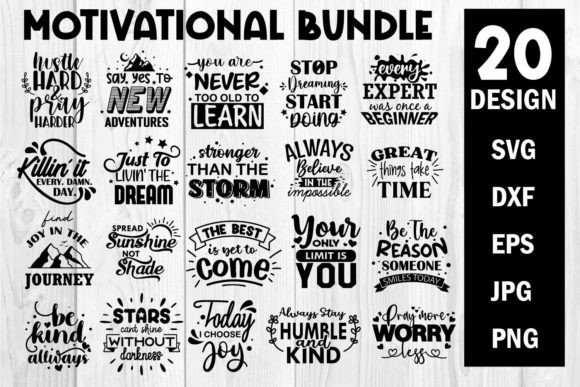 Reviewing the 20 Motivational Quote Svg Bundle for Embroidery